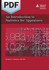 Book Cover for An Introduction to Statistics for Appraisers - PDF