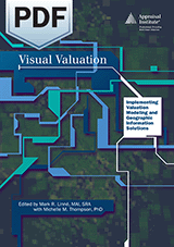 Book Cover for Visual Valuation: Implementing Valuation Modeling and Geographic Information Solutions - PDF