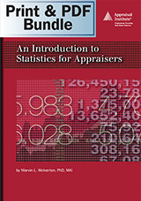 Book Cover for An Introduction to Statistics for Appraisers - Print + PDF Bundle