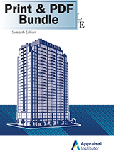 Book Cover for (NEW) The Appraisal of Real Estate, 16th Ed. - Print + PDF Bundle